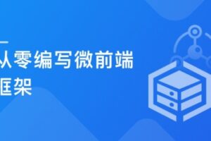 从零打造微前端框架：实战“汽车资讯平台”项目|完结无密|百度网盘-办公模板库