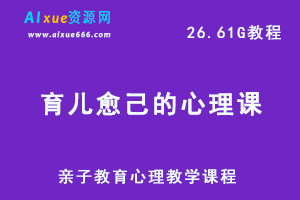 亲子育儿网课教程育儿愈己的心理课，百度网盘资源下载-办公模板库