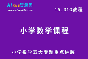 小学数学五大专题重点讲解计算专题-数论专题-行程专题-应用题专题-几何体专题-办公模板库