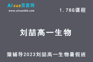 23年高中生物网课教程猿辅导2023刘喆高一生物视频教程暑假班-办公模板库