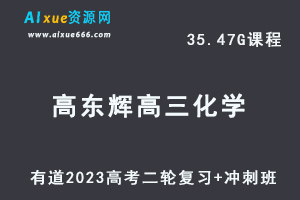 23年高中网课教程有道2023高东辉高三化学视频教程高考二轮复习+冲刺班-办公模板库