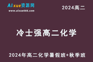 冷士强高中化学网课有道2024冷士强高二化学教程（暑假班+秋季班+知识视频）-办公模板库