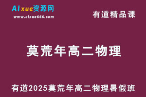 有道2025莫荒年高二物理上学期暑假班+秋季班网课教程-办公模板库