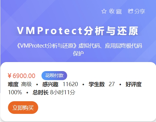 VMProtect分析与还原，虚拟代码、应用层终极代码保护，视频+资料-办公模板库