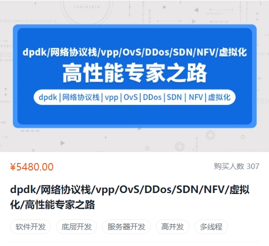 零声dpdk/网络协议栈/vpp/OvS/DDos/SDN/NFV/虚拟化/高性能专家之路-办公模板库