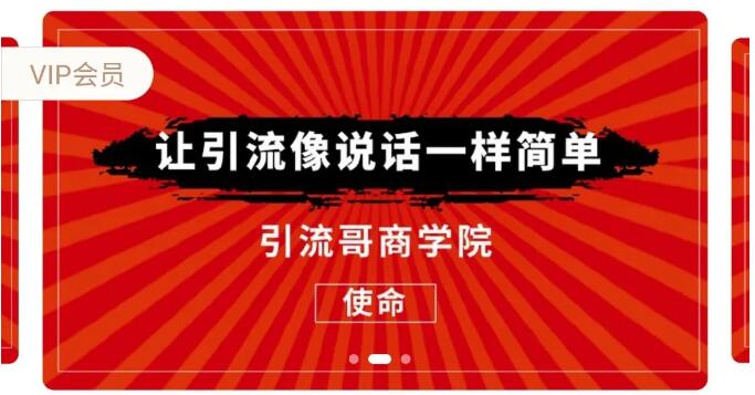 引流哥商学院第8期：百度霸屏、微博、豆瓣、闲鱼精准引流课程（价值798元）-办公模板库