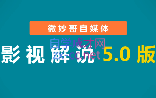 微妙哥·抖音电影解说（4.0版+5.0版）-办公模板库