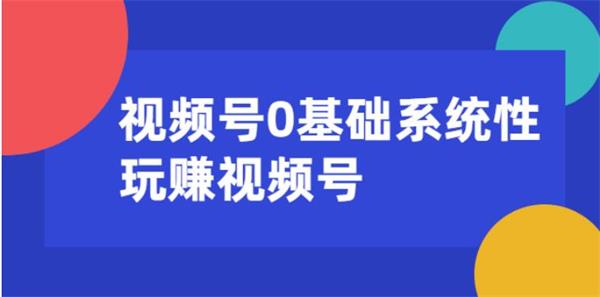 视频号0基础系统性玩赚视频号(无水印)-办公模板库