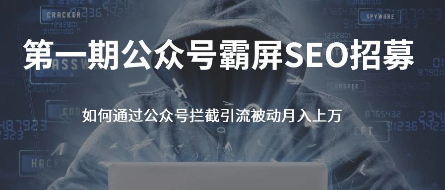 郭啸天·公众号霸屏SEO特训营(无水印)-办公模板库