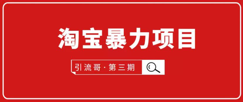 引流哥·淘宝暴力项目第3期，价值798元-办公模板库