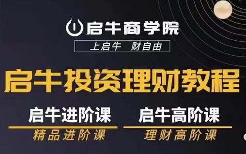 启牛商学院·进阶+高阶投资理财全套课程-办公模板库