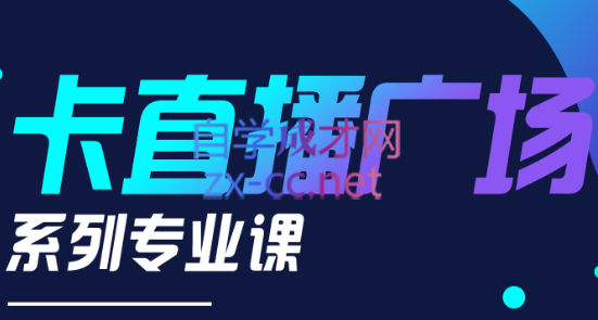 禾兴社·卡直播广场技术系列专业课，价值980元-办公模板库