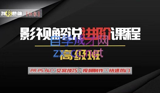 抖影裁缝·影视解说进阶课程【高级班】，价值688元-办公模板库