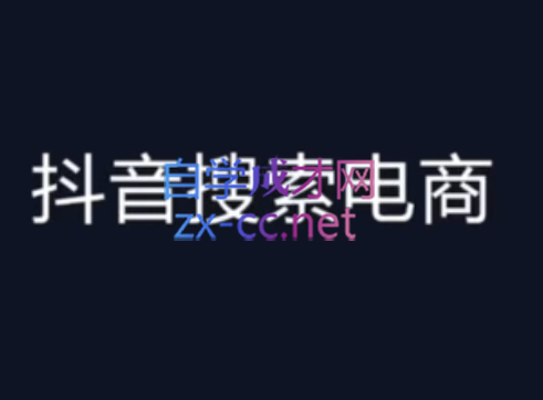 明老师·抖音搜索电商流量获取方法论，价值588元-办公模板库