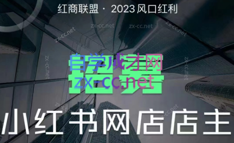 红商联盟·小红书无货源电商1.0-办公模板库