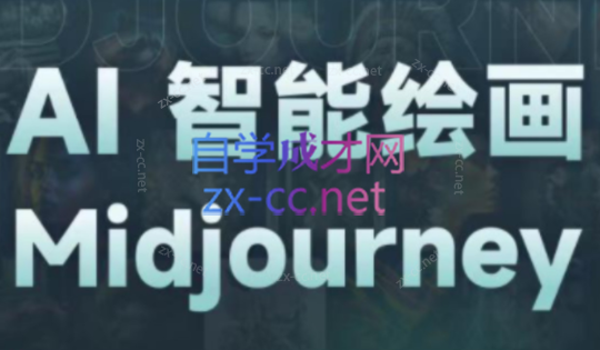 杰视帮·MidjourneyAI绘画系统课-办公模板库